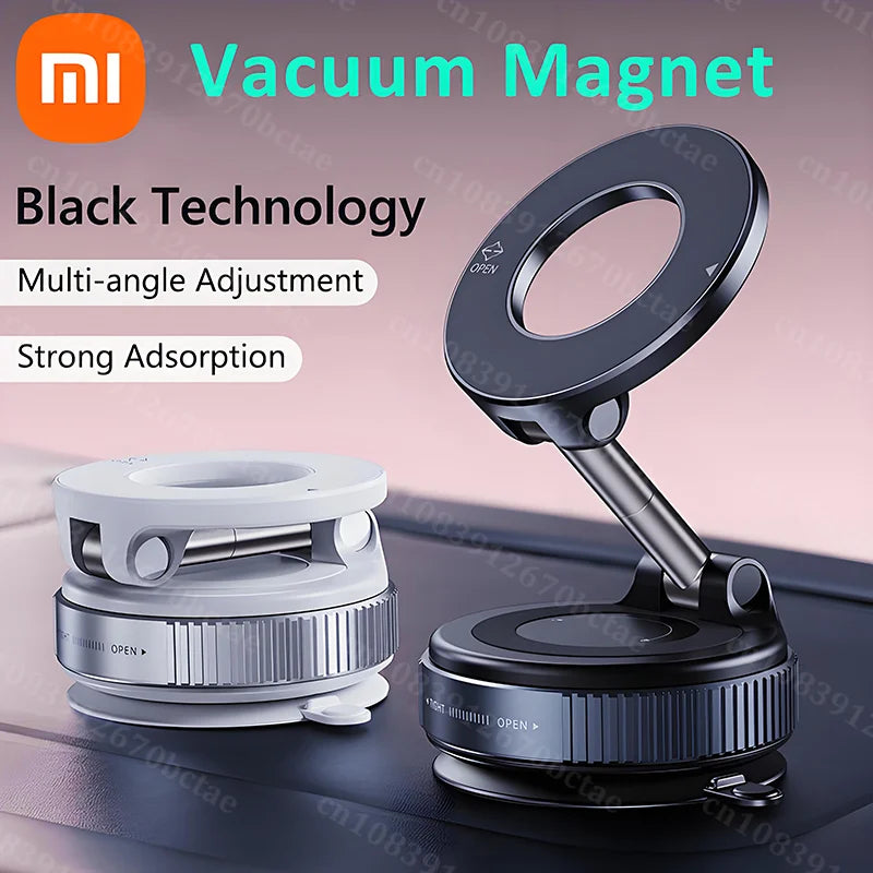 360° Magnetic Car Phone Mount with Foldable Design