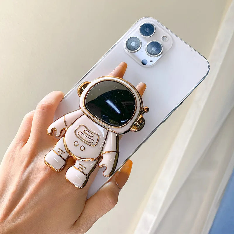 Cute 3D Spaceman Astronaut Phone Stand – Universal Fit