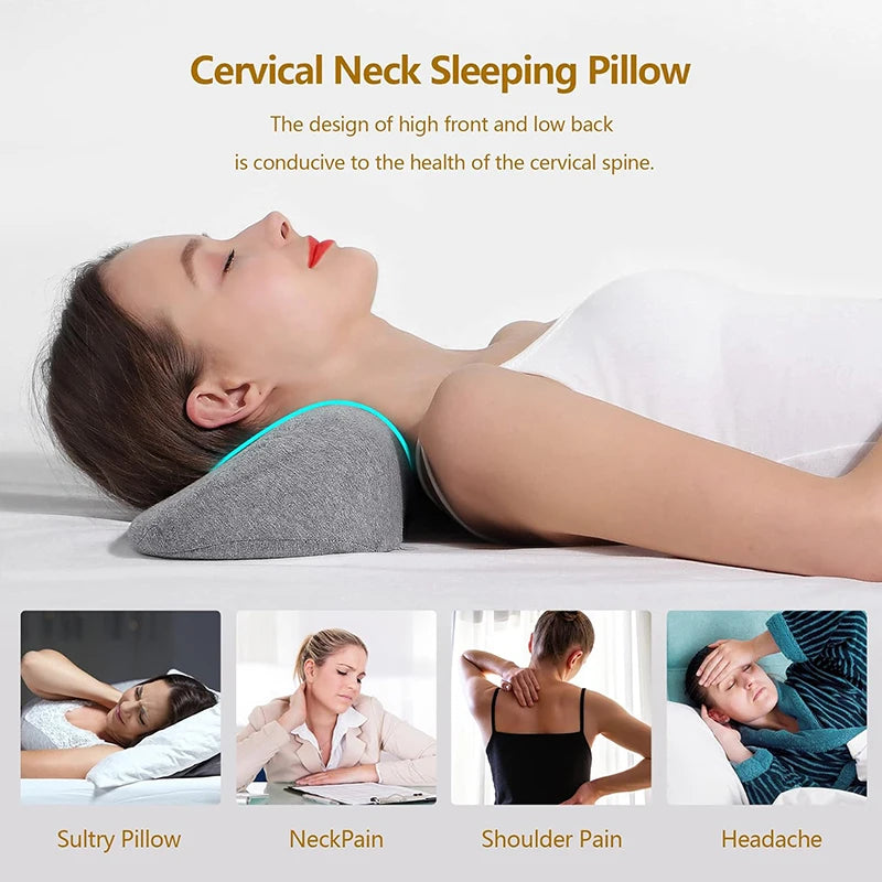 Ergonomic Cervical Pillow for Side Sleepers