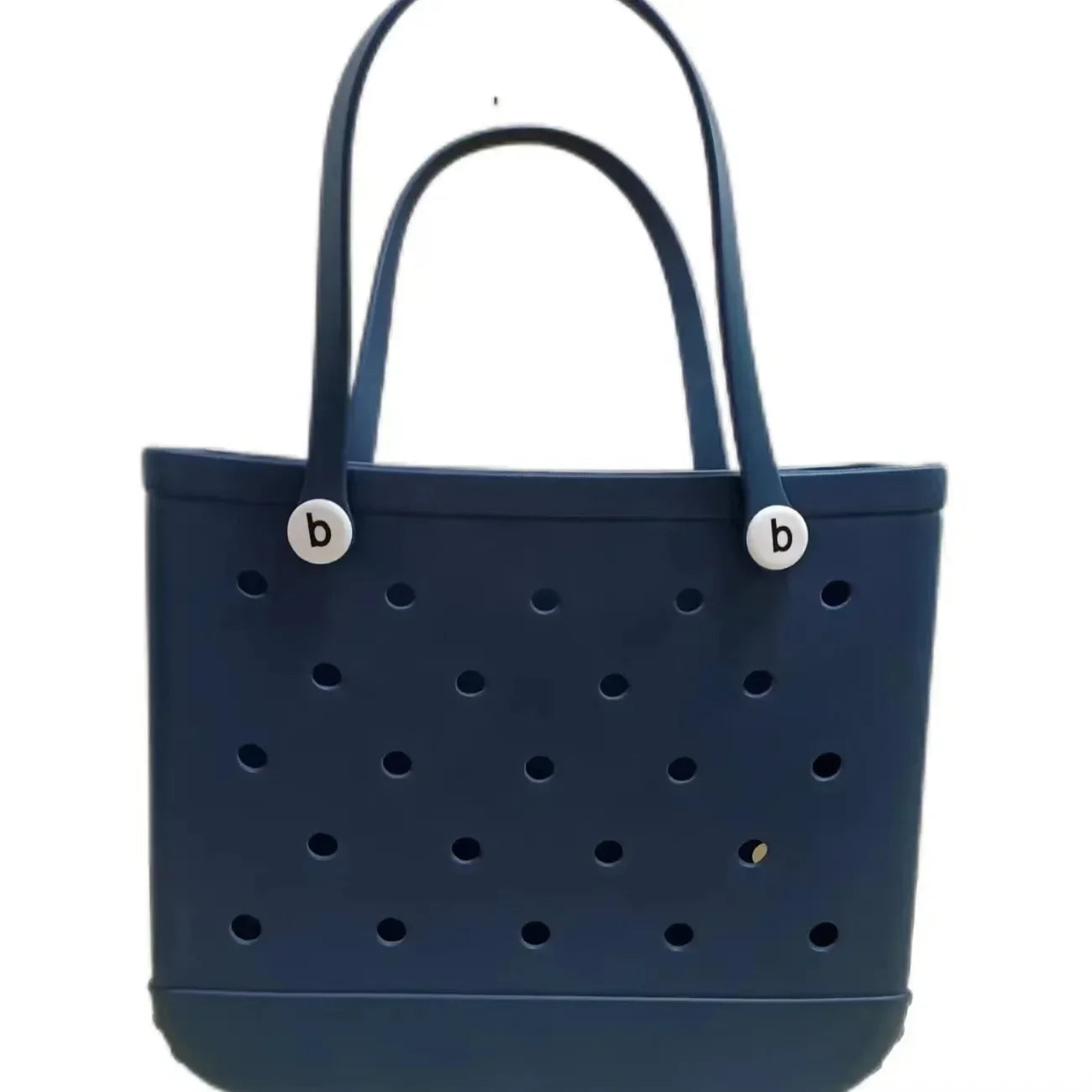 Large EVA Waterproof Beach Tote Bag – Jelly Style Summer Organizer