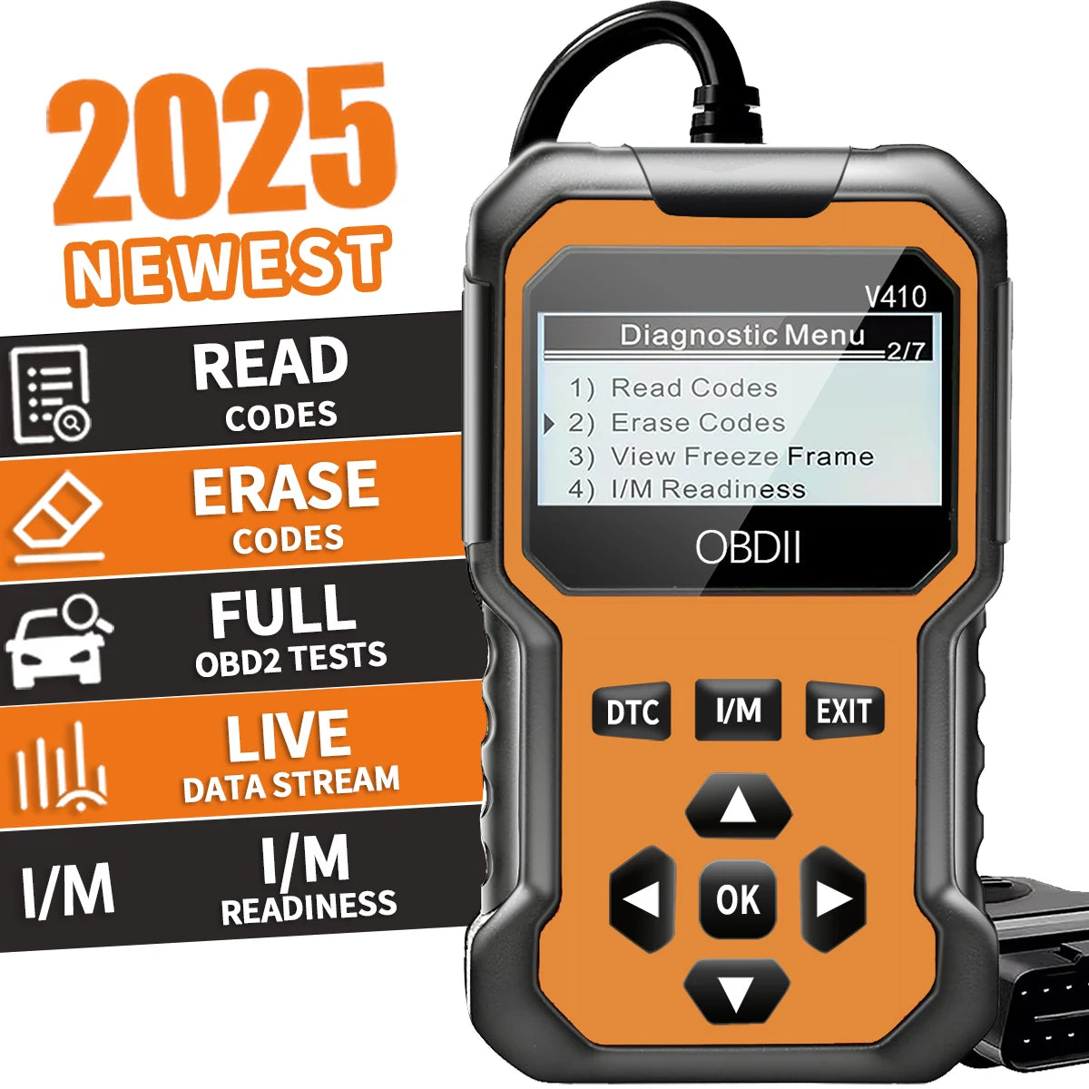 Universal OBD2 Car Scanner Tool for Engine Diagnostics