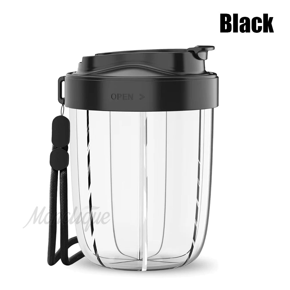 7-Grid Large Pill Organizer Bottle with Cup & Strap – Travel Supplement Holder