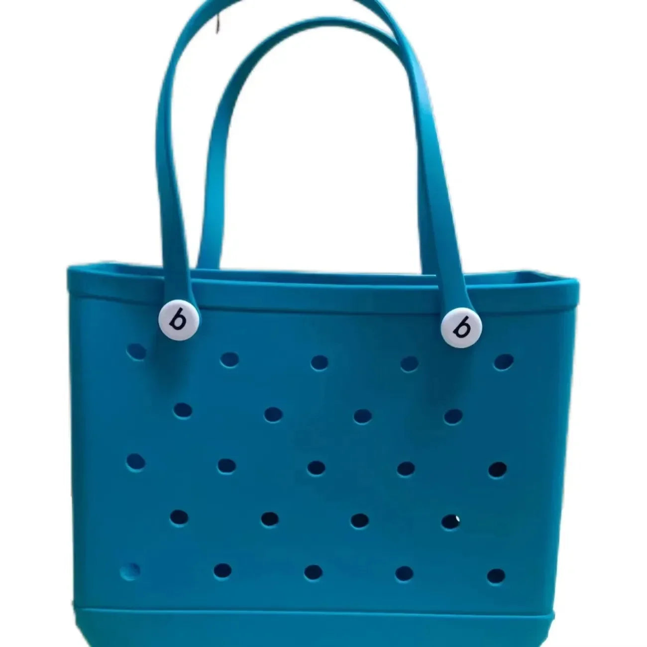 Large EVA Waterproof Beach Tote Bag – Jelly Style Summer Organizer