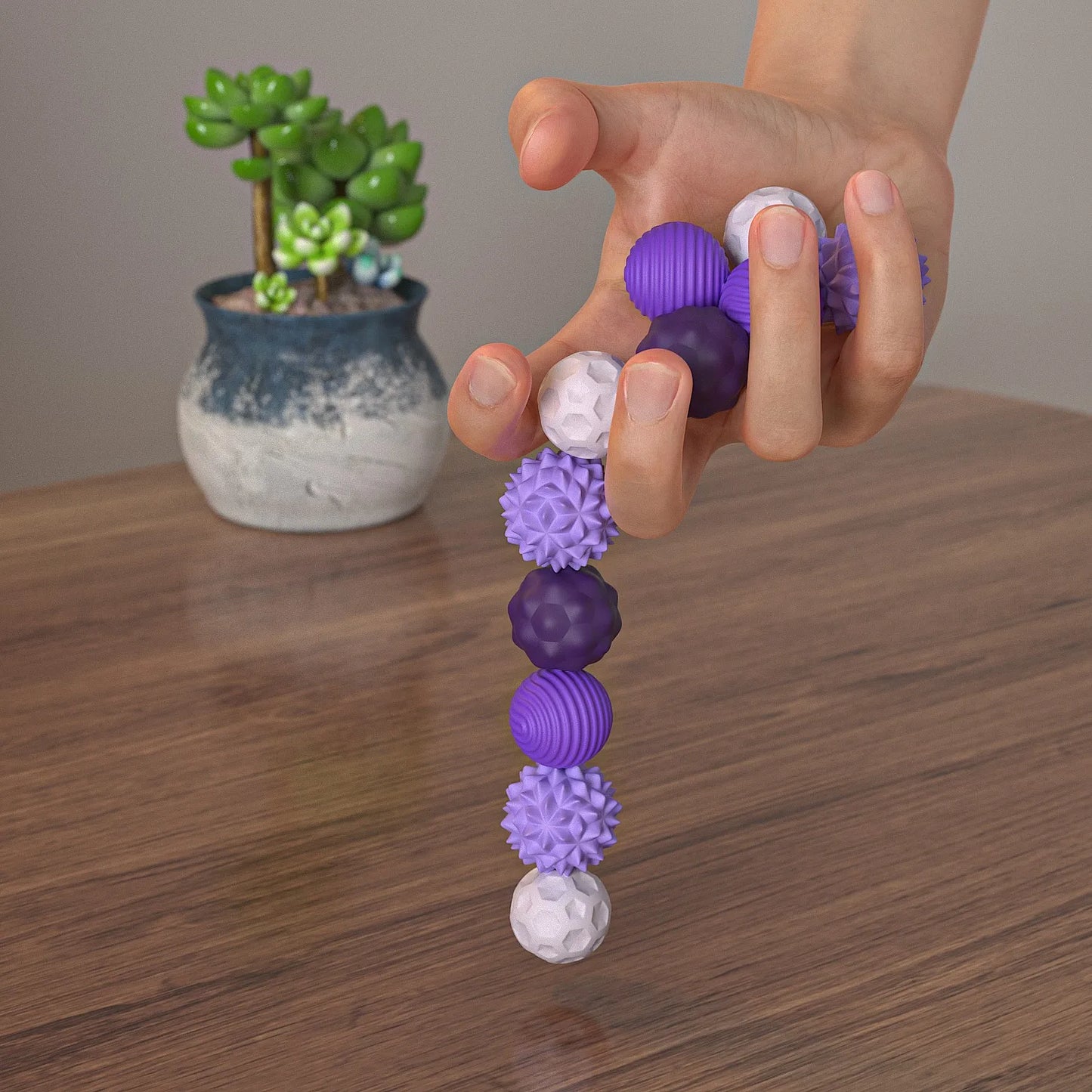 Silicone Magnetic Fidget Balls for Stress & Anxiety Relief