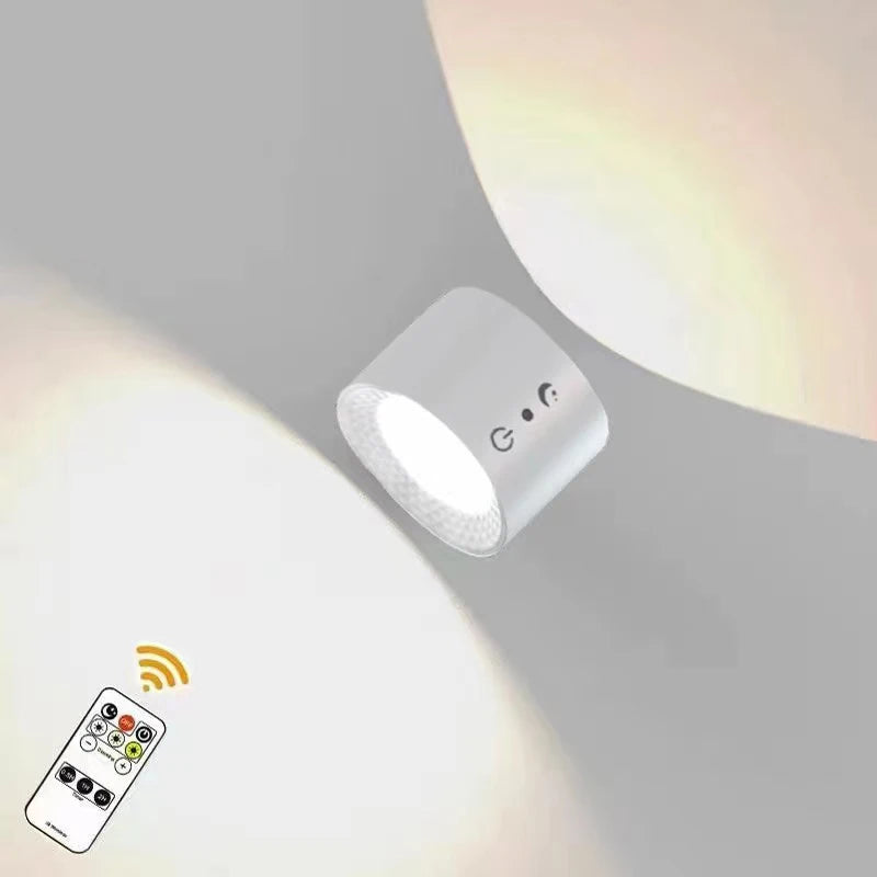Dual Head LED Wall Lamp – Touch & Wireless