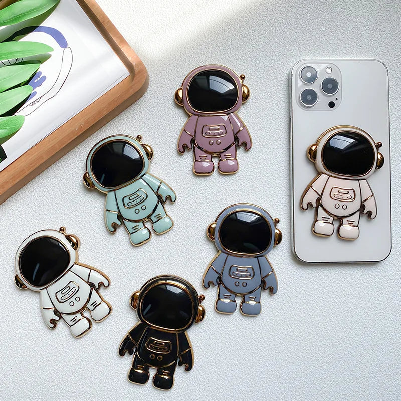 Cute 3D Spaceman Astronaut Phone Stand – Universal Fit