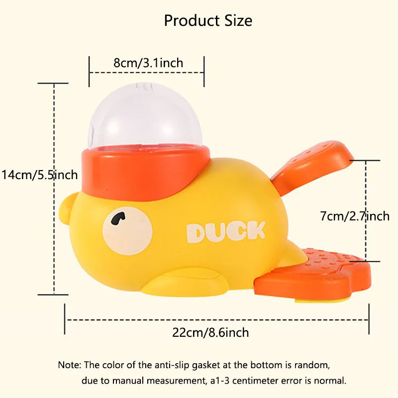 Interactive Duck Pet Food Dispenser – Fun Feeding Toy for Dogs & Cats