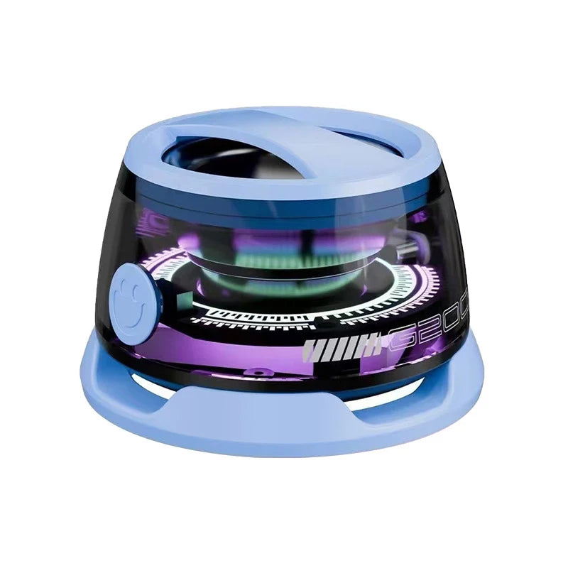 Magnetic Mini Bluetooth Speaker with RGB Light & Phone Stand