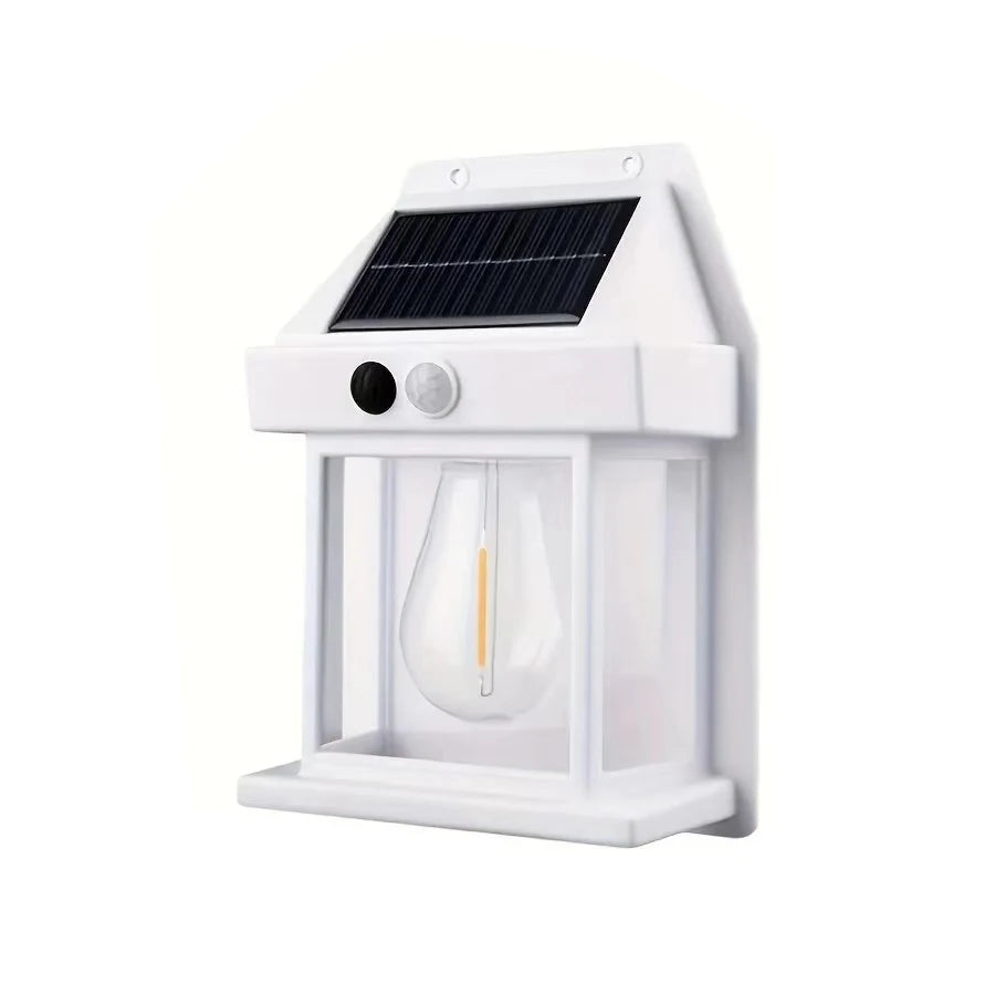 SolarGuard™ Outdoor Wall Light – Solar-Powered Motion Sensor Security