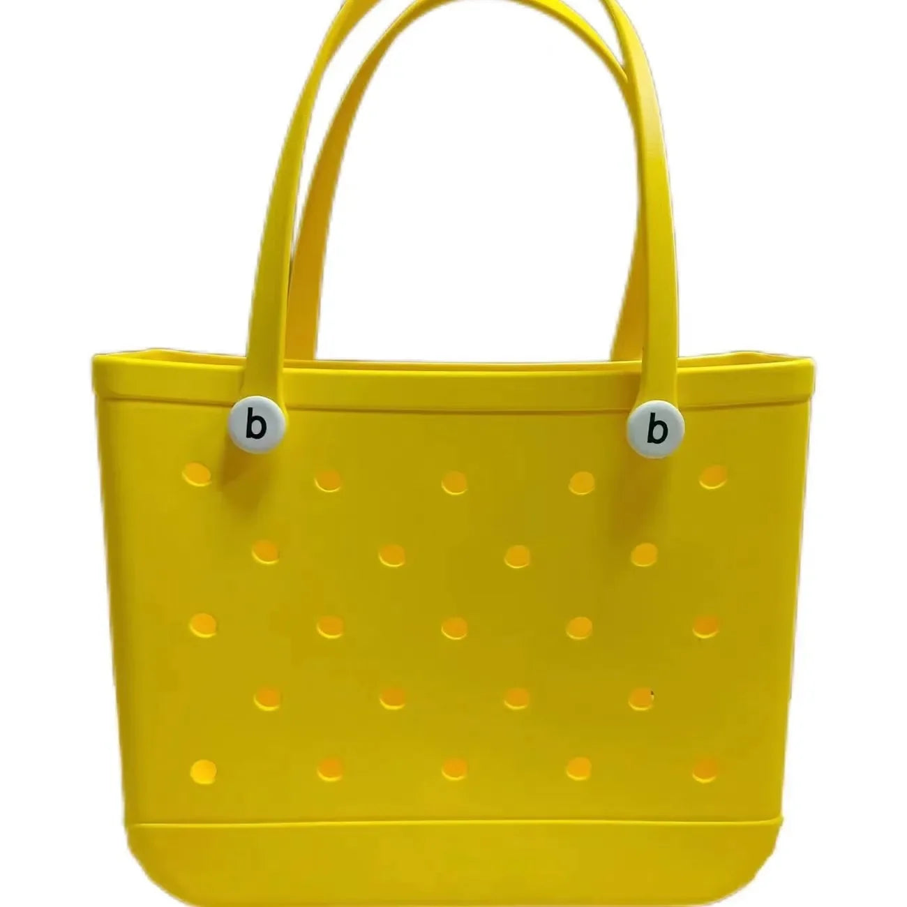 Large EVA Waterproof Beach Tote Bag – Jelly Style Summer Organizer