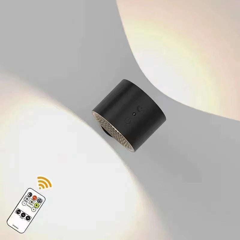 Dual Head LED Wall Lamp – Touch & Wireless