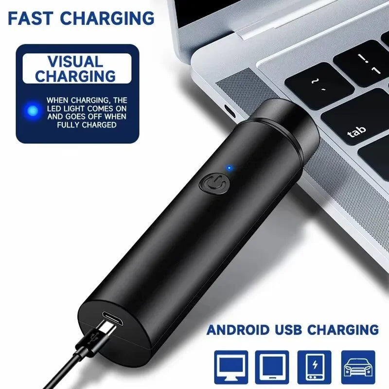 Mini Portable USB Electric Shaver – For Eyebrows, Lips, Chin & Neck
