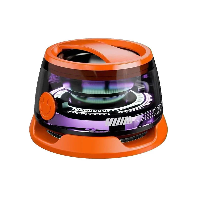 Magnetic Mini Bluetooth Speaker with RGB Light & Phone Stand