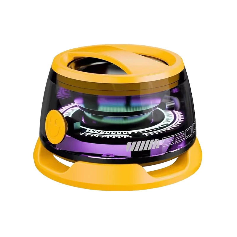 Magnetic Mini Bluetooth Speaker with RGB Light & Phone Stand
