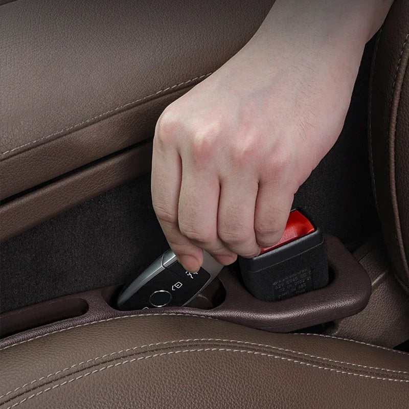 Waterproof Car Seat Gap Filler with 2 Grooves