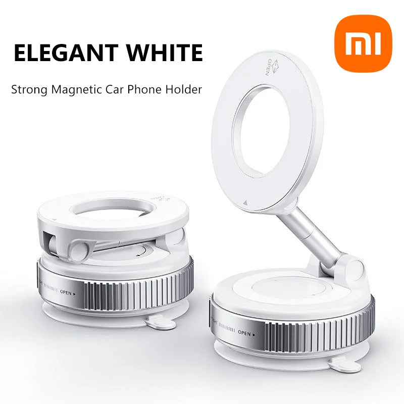 360° Magnetic Car Phone Mount with Foldable Design