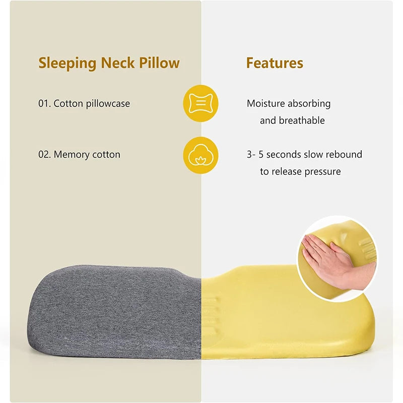 Ergonomic Cervical Pillow for Side Sleepers