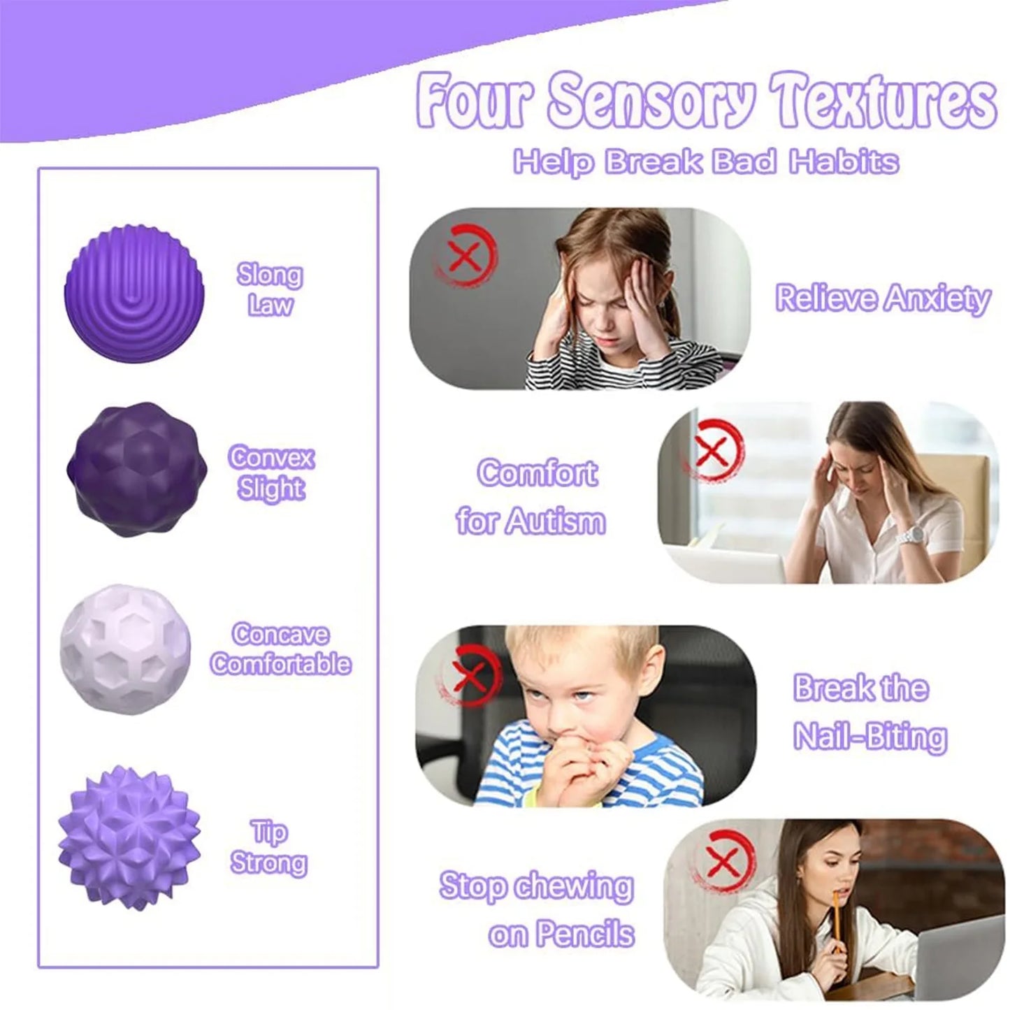 Silicone Magnetic Fidget Balls for Stress & Anxiety Relief