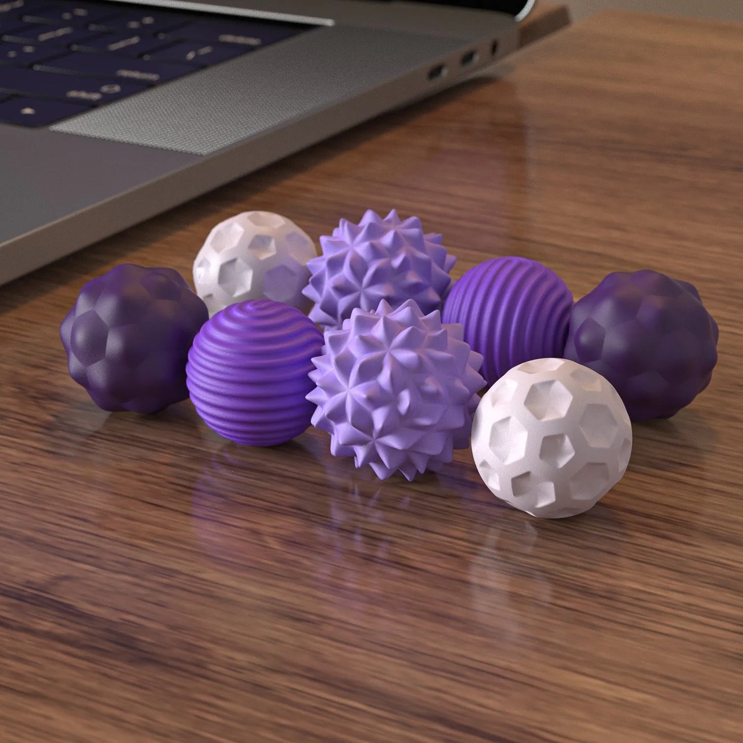 Silicone Magnetic Fidget Balls for Stress & Anxiety Relief