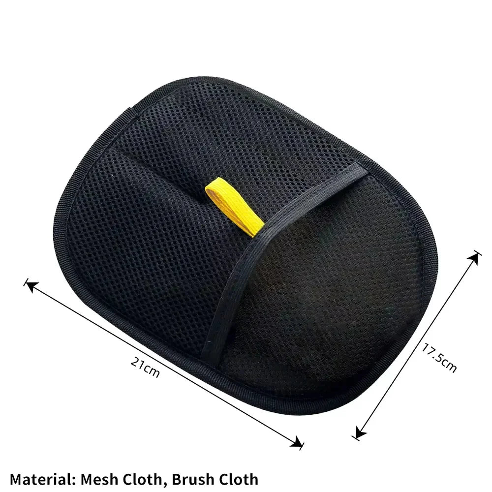 Pet Grooming Gloves – Static Hair Remover for Dogs & Cats