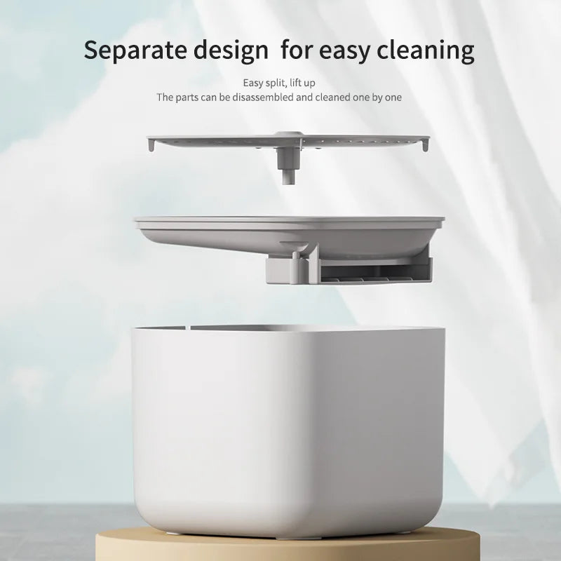 3L Automatic Cat Water Fountain with Smart Dry-Run Protection
